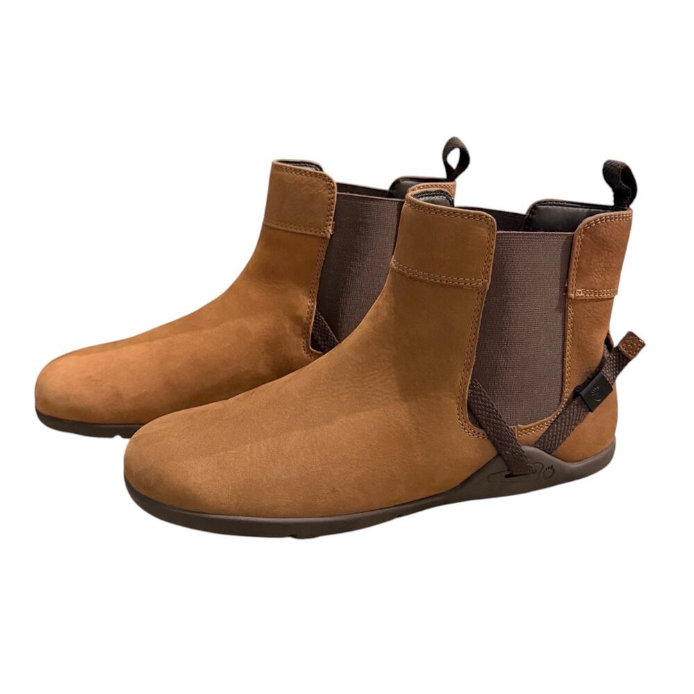 Xero Tari Barefoot Ankle Boots Brown Leather Women’s 6.5 Lightweight Slip-on - Picture 4 of 11